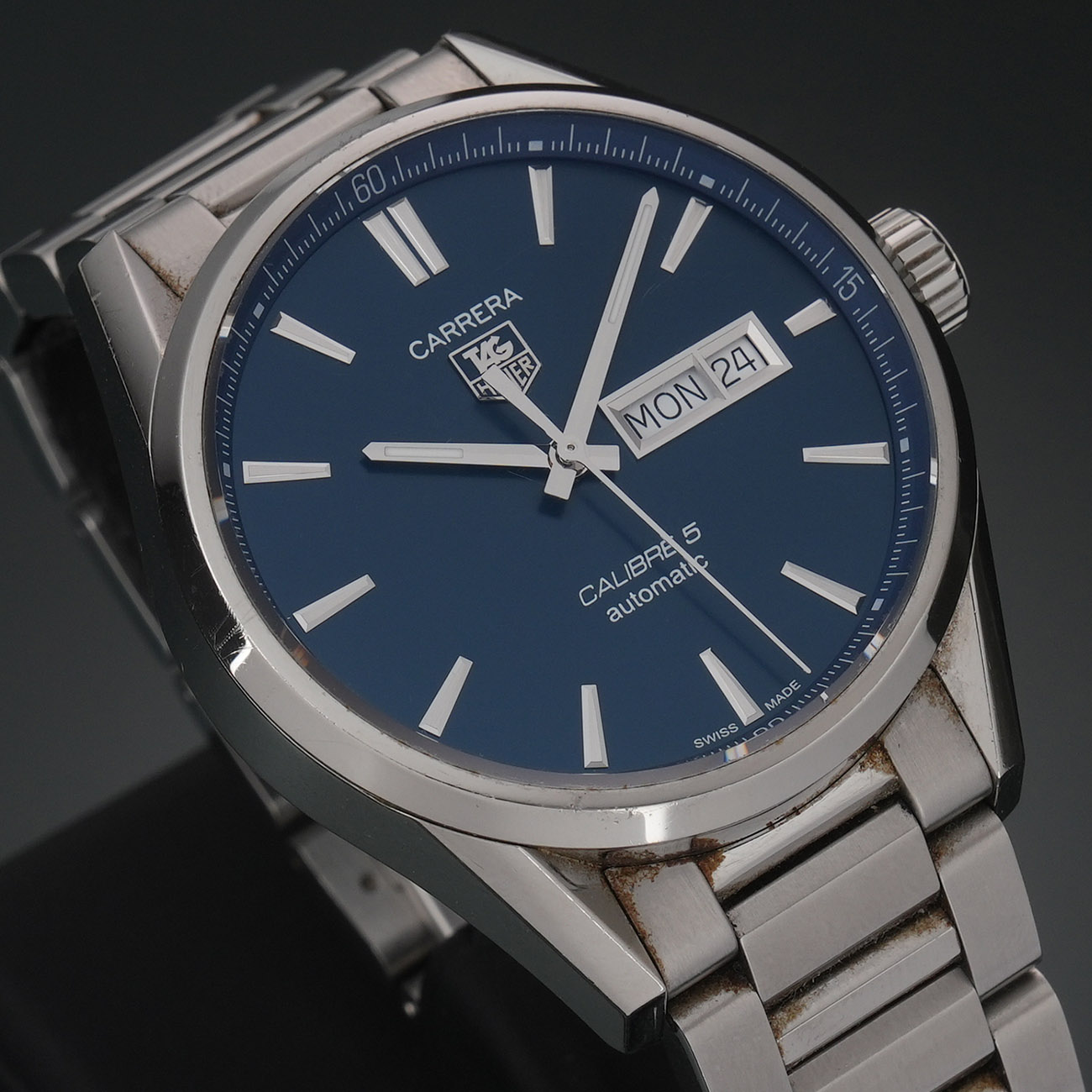 TAG HEUER(USED)태그호이어 까레라 데이데이트 WAR201E